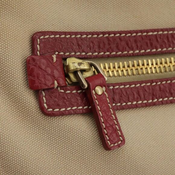 Prada Beige Canvas Tote Bag (Pre-Owned) - Picture 11 of 16